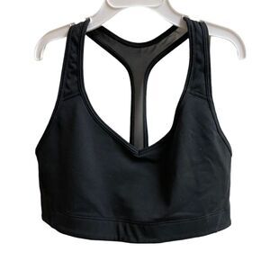 Victoria secret sports bra black size MEDIUM euc